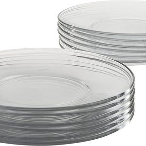 Anchor Hocking 8-Inch Presence Glass Salad Plate